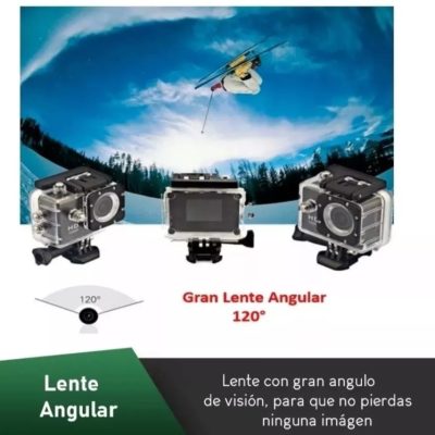 Camara Deportiva sumergible full hd